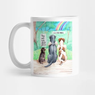 Angel Lab and Spaniel Mug